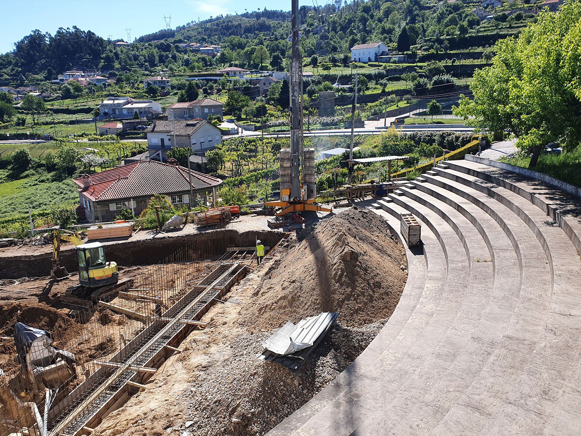 Requalificação do Espaço Cultural de Tarouquela no terreno