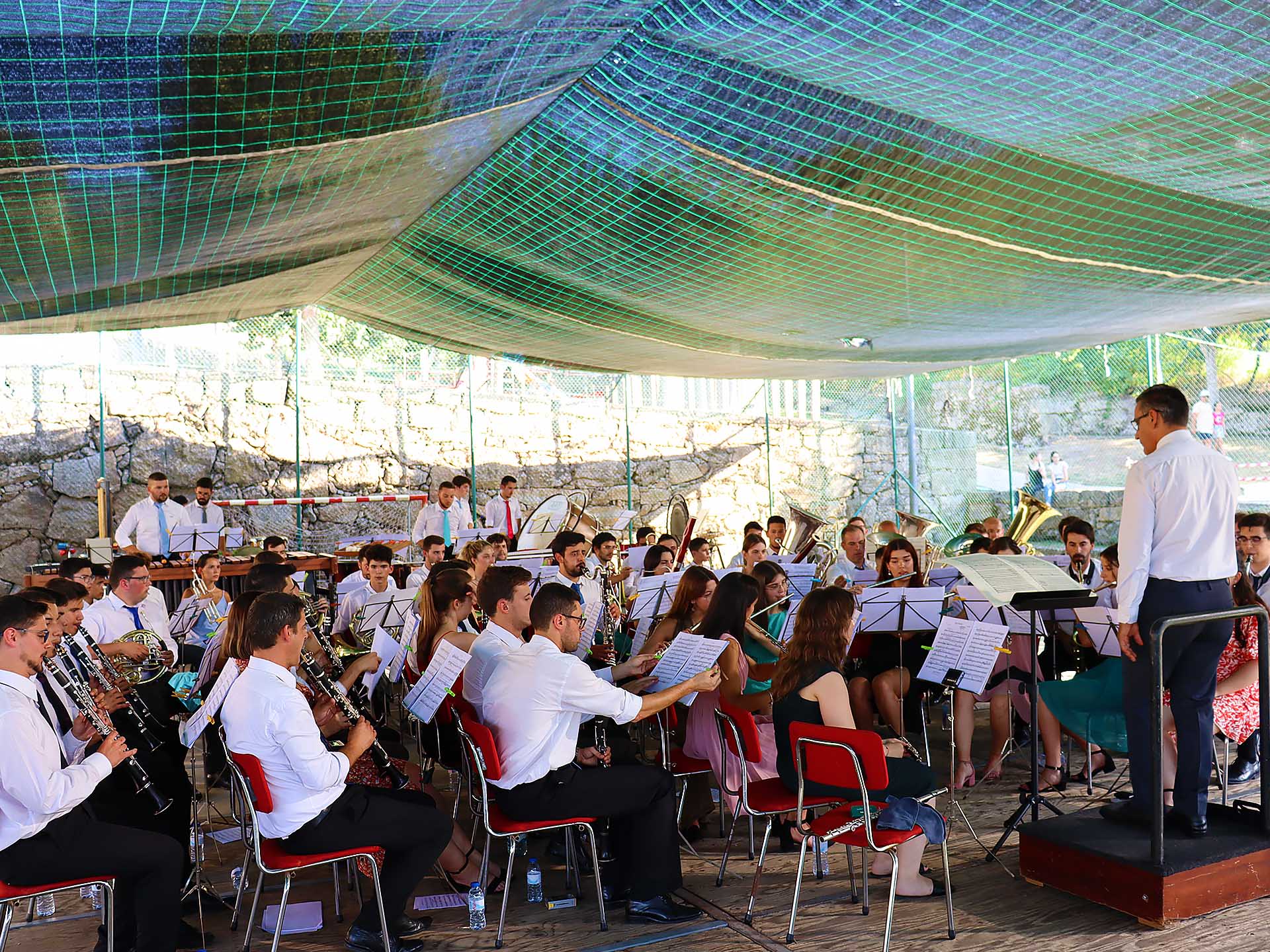 Banda de Tarouquela promoveu IV Estágio de Verão